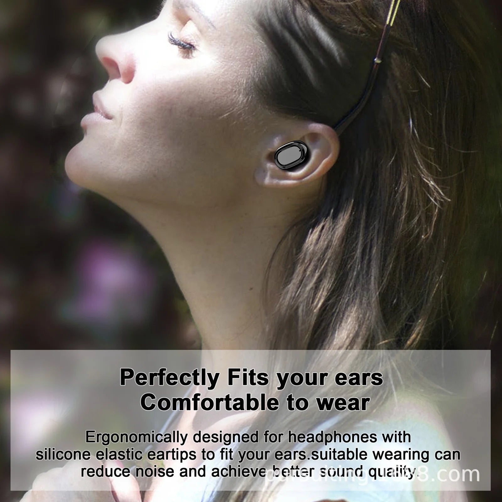 Wireless Bluetooth 5.2 Earbuds with Charging Case, Integrated Microphones, Fingerprint Control, and Power Display for Sports and Work - Clearance Sale