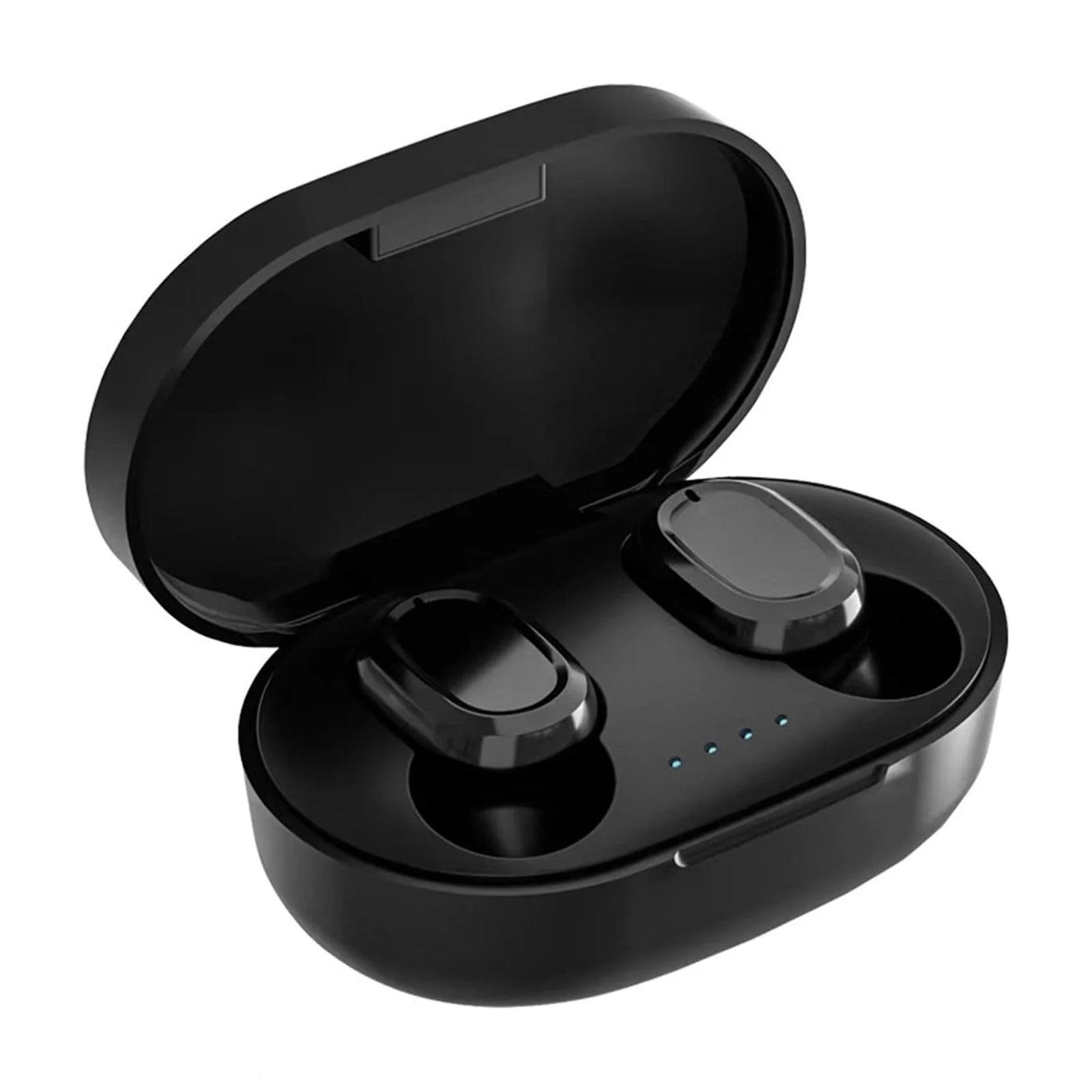 Wireless Bluetooth 5.2 Earbuds with Charging Case, Integrated Microphones, Fingerprint Control, and Power Display for Sports and Work - Clearance Sale