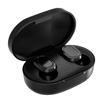 Wireless Bluetooth 5.2 Earbuds with Charging Case, Integrated Microphones, Fingerprint Control, and Power Display for Sports and Work - Clearance Sale